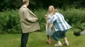 Блондинка німфо отримує ебать два рази